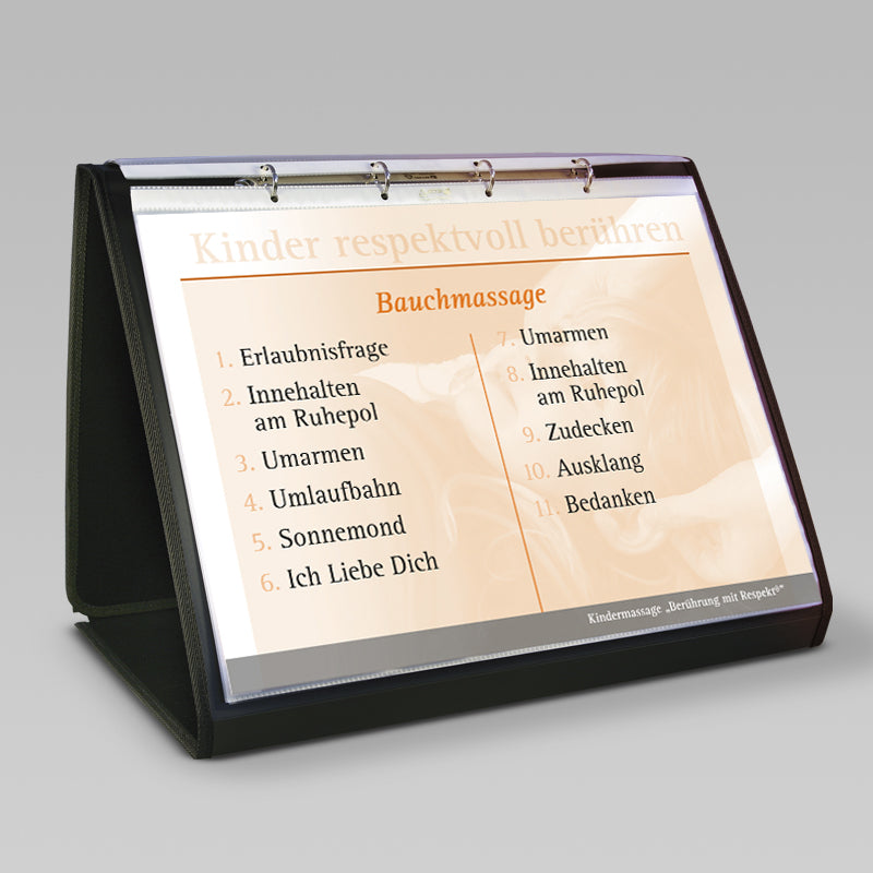 Tisch Flipchart " Kindermassage "